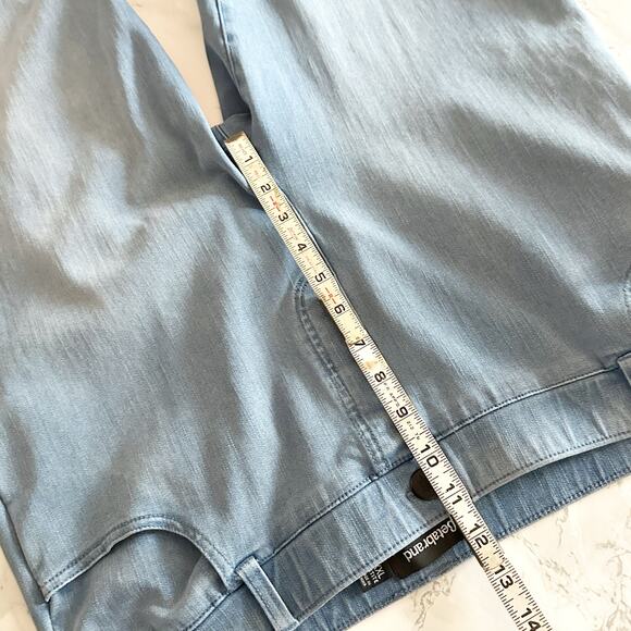 Betabrand Pull-on Straight Leg Blue Jeans Women's Petite Size XXL - Picture 8 of 9